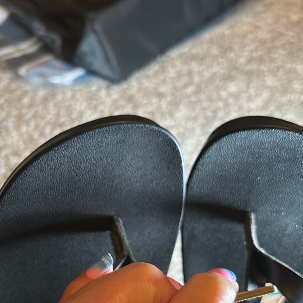 Reef Classic Black Flip Flops - Picture 6 of 6